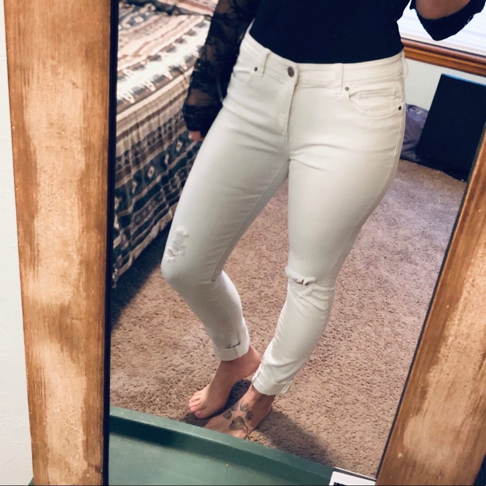 Victoria Secret White Hight Waisted Jeggings